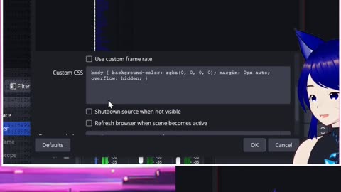 Fix OBS Browser: Get Rid of Transparent Background