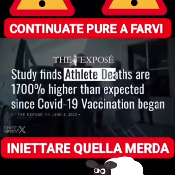 Volete ancora continuare a farvi iniettare quella merda?