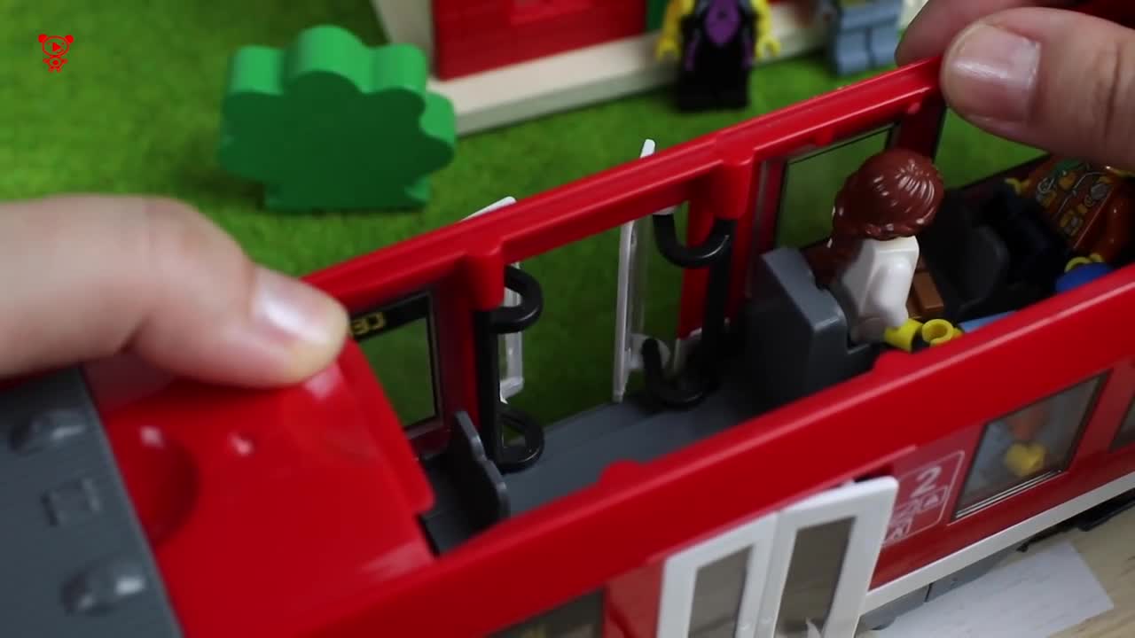 Tram for kids and wooden brio trains for kids - railway for kids