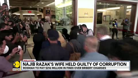 Malaysia's former PM Najib Razak's wife gets 10 years jail for corruption| Latest English News| WION