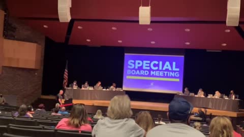 School board mask speech