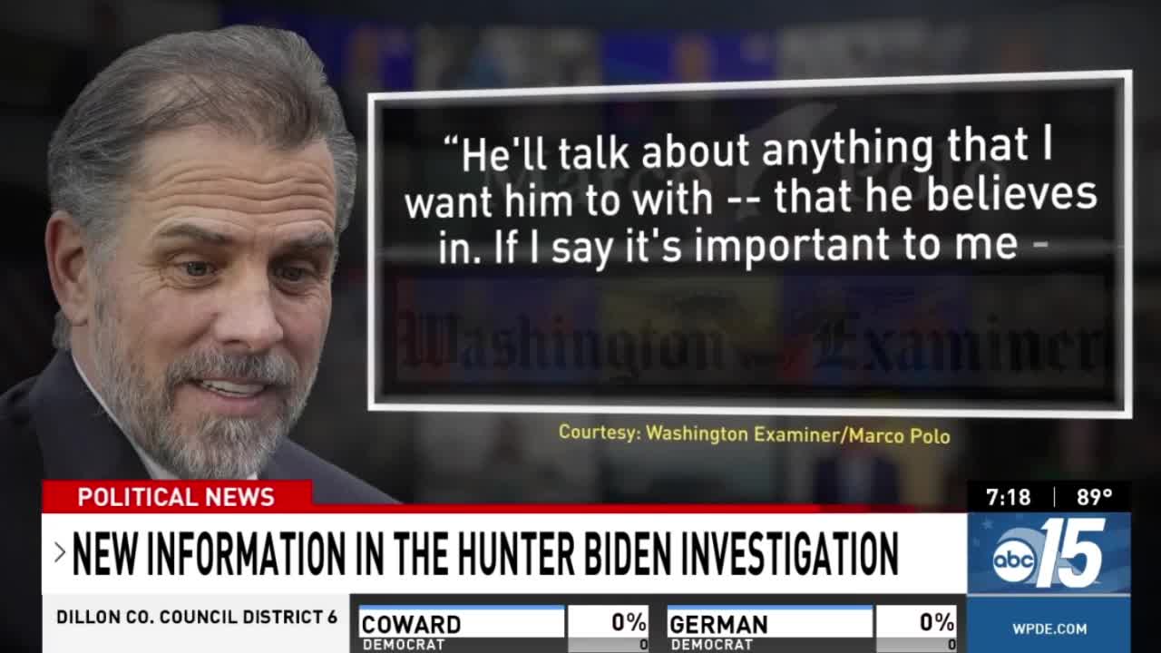 New Hunter Biden laptop audio reveals more about relationship with his father