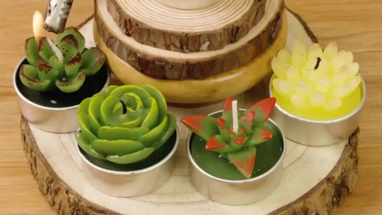 Illuminate your interior with a plant glow. Unique candles for nature lovers!