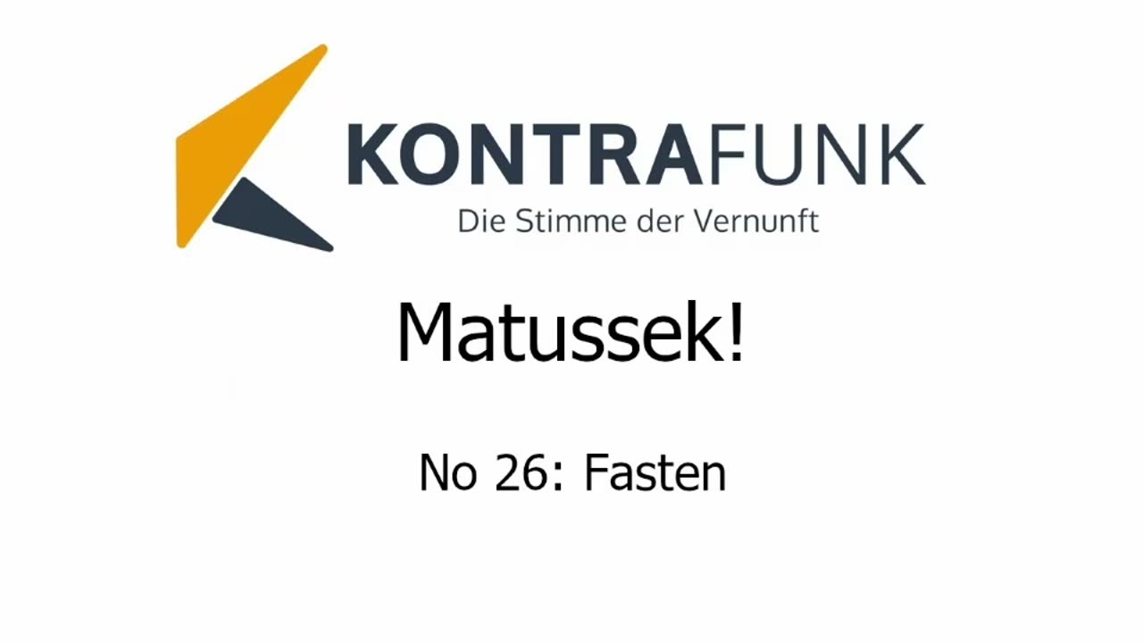 Matussek! No 26: Fasten