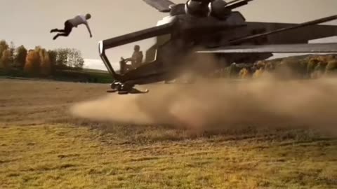 My dream level editing // future helicopter #vfx