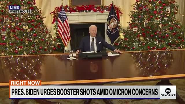 Biden: ‘If You Got Vaccinated 6 Months Ago, Get Your Booster Right Away’