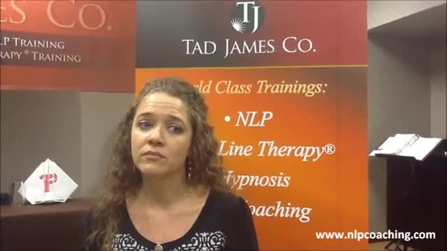 NLP Coaching | The Tad James Co. - Shawna James Testimonial