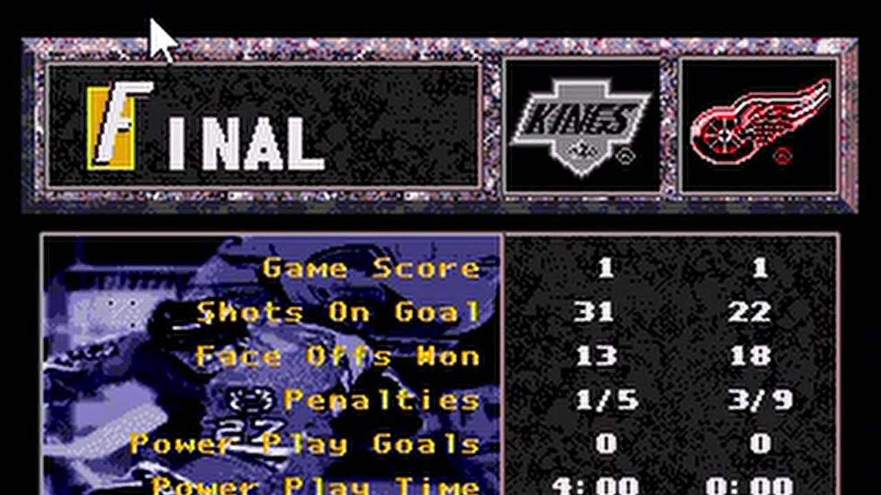 Genesis rom NHL All Star Hockey 95