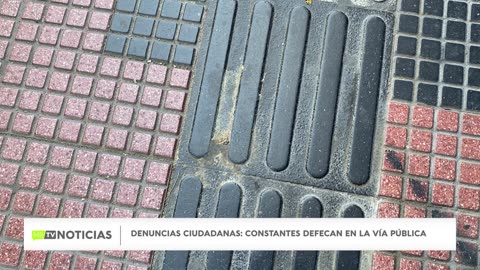 Denuncian constantes restos de excremento humano en calles del centro de La Serena