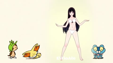 Shizue Bikini Tensura Pokémon dancing POKÉDANCE #mmd #Shizue #Tensura