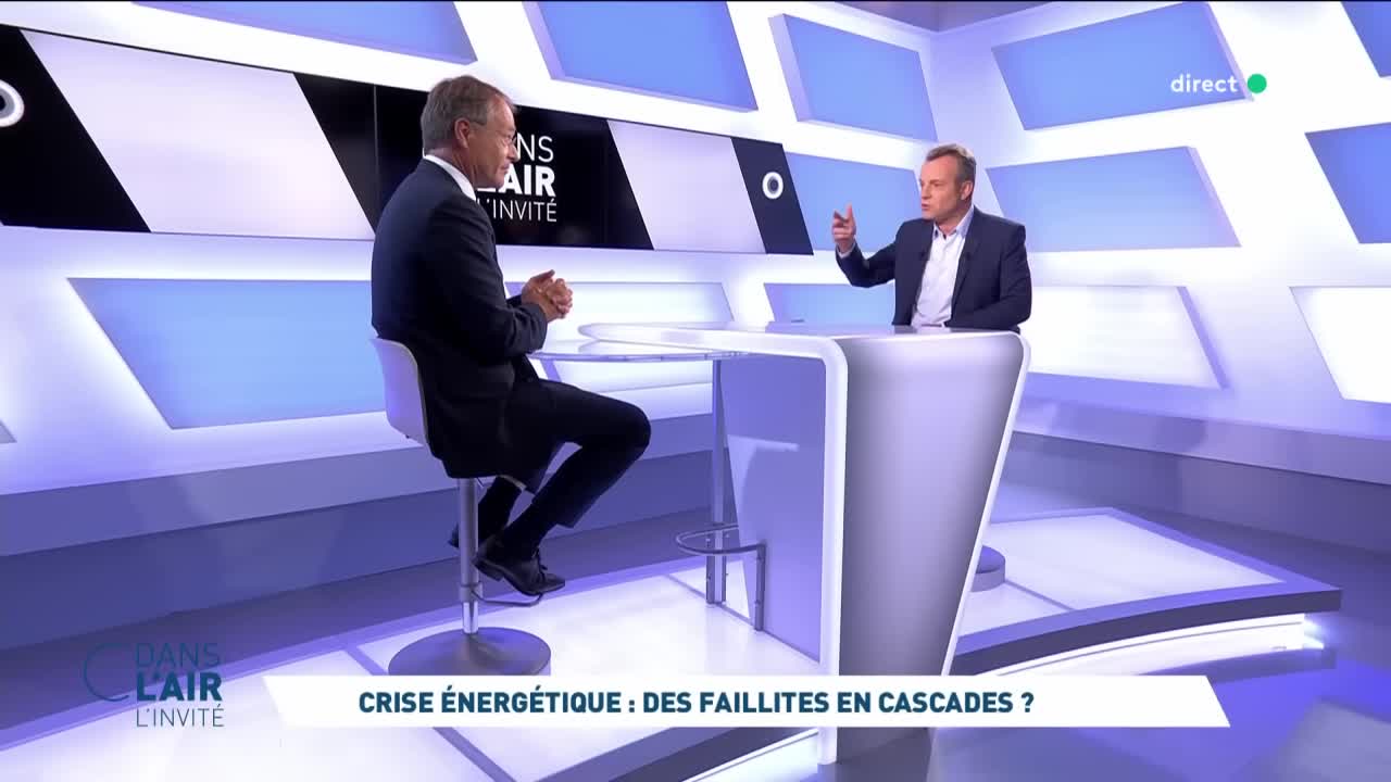 Crise énergétique _ des faillites en cascades _ - L'invité #cdanslair 02.09.2022