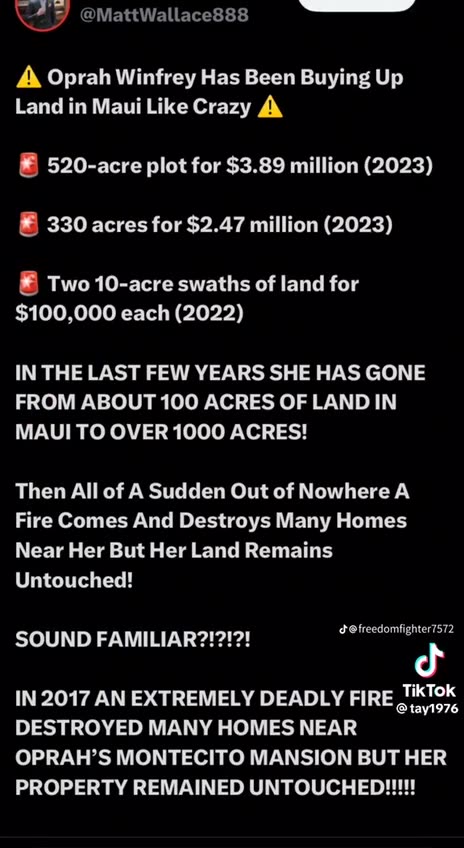 Oprah's Looking Suspicious Again