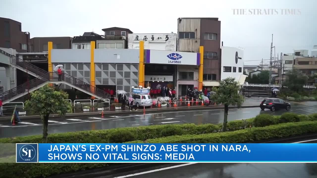 Japan's ex-prime minister Shinzo Abe shot in Nara, shows no vital signs: Media