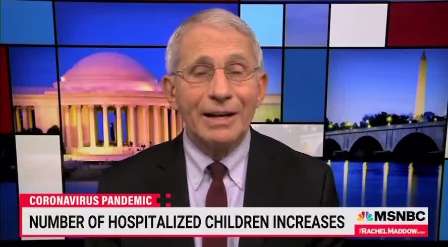 Fauci Admits Children Are Being Purposefully Labeled Covid Positive