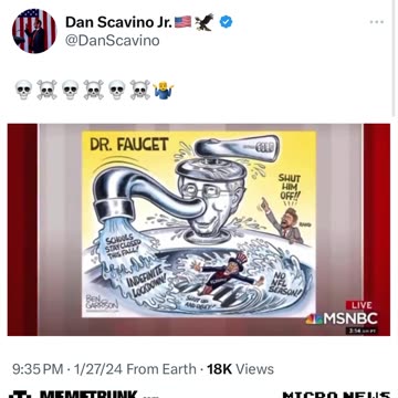Dan Scavino Blasting Fauci🙂