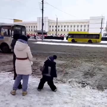 The alarm clock rings