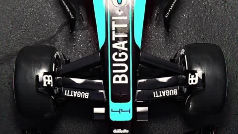 Bugatti in 4k f1 race car