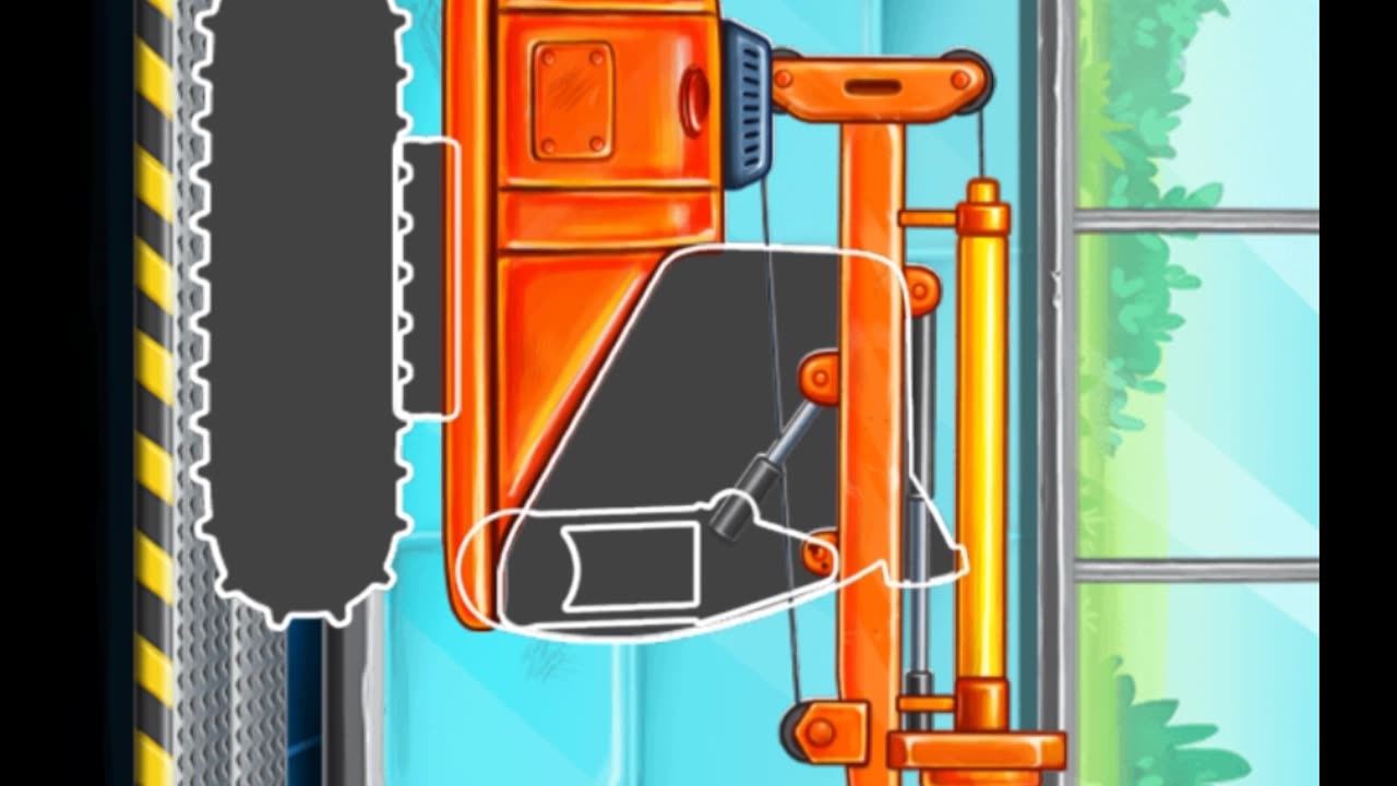 Cartoon JCB & Buldozer Assembled