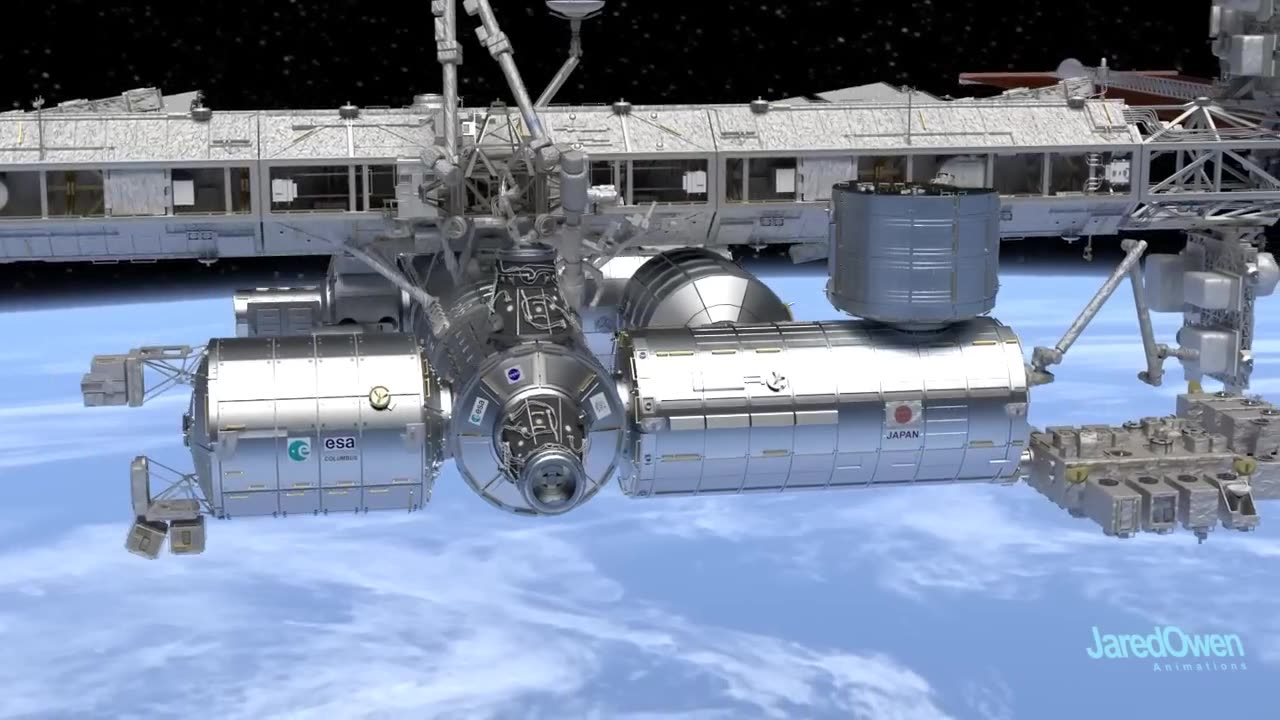 How does the International Space Station work?