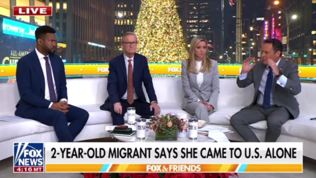 How does a two-year-old come to the United States alone?