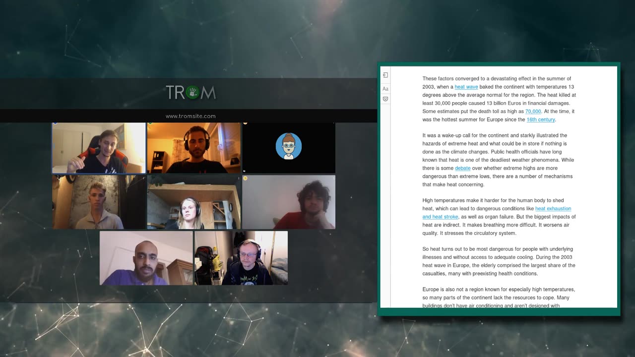 TromCast (part 24) - Volunteering