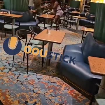 Wild Fight Breaks Out At A Food Corner Store