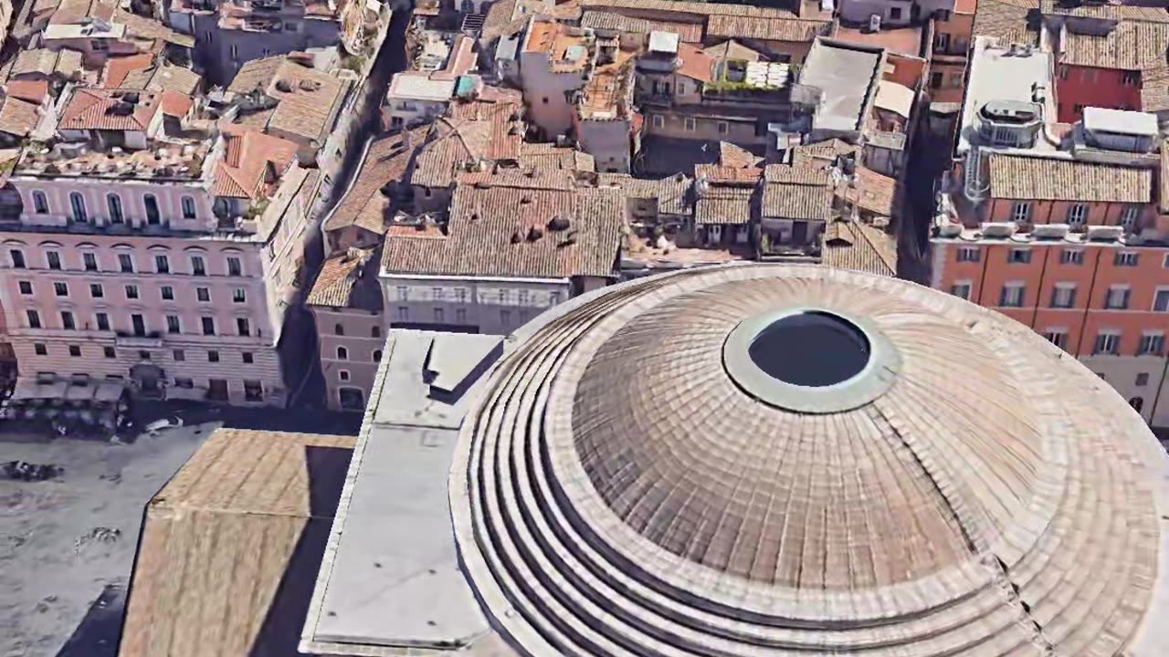 Travel to Rome for a minute through Google Earth.. 🌎🌎🌎