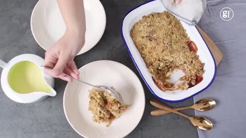 How to make rhubarb crumble – BBC Good Food