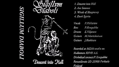 Diaboli - (1992) - Descent into Hell full Demo