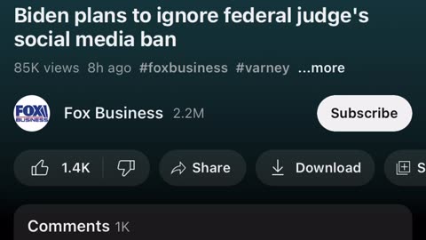 They’ve been censoring us openly for at least five years but they talk like it just happened today