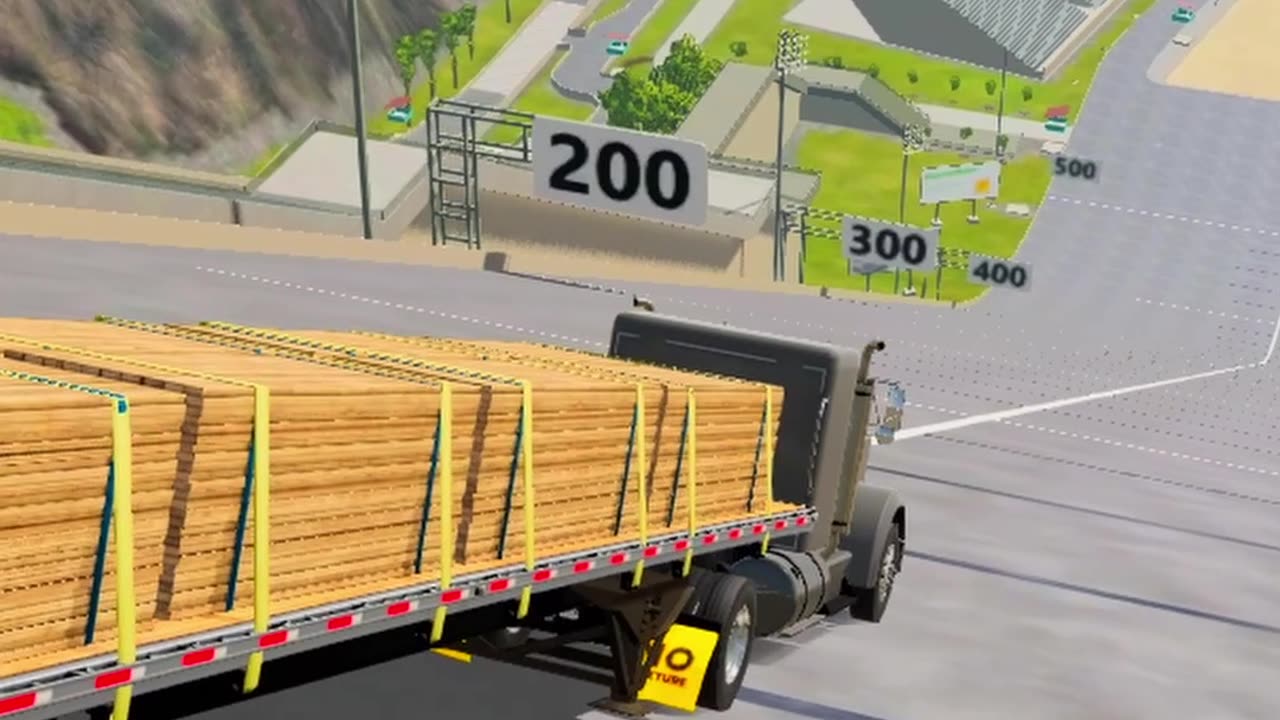 10,000 lb-ft Torque Semi!!! - BeamNG InTECHsity