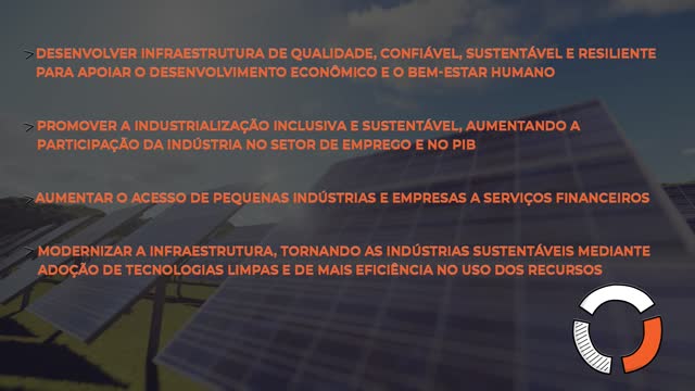 Indústria, inovação e infraestrutura