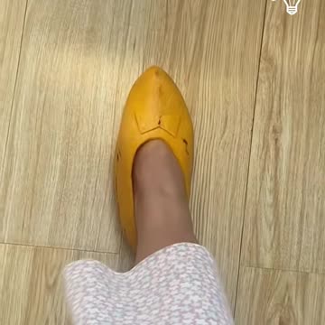 Making shoes out of mango!