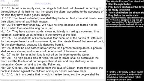 Hosea 1-14