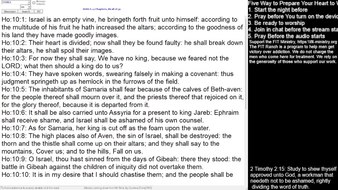 Hosea 1-14