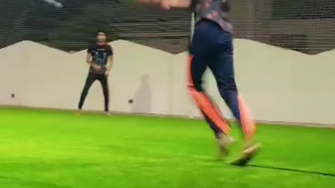 Indoor cricket.!