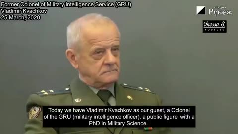 RUSSIAN INTEL OFFICER COLONEL VLADIMIR KVACHKOV - DEPOPULATION AGENDA IS REAL