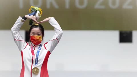 First Gold Medal Winner (Qian Yang) Tokyo Olympic 2021