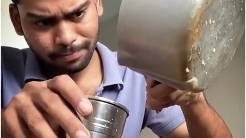 Best WAY to take tea in Cup Funny Vedio