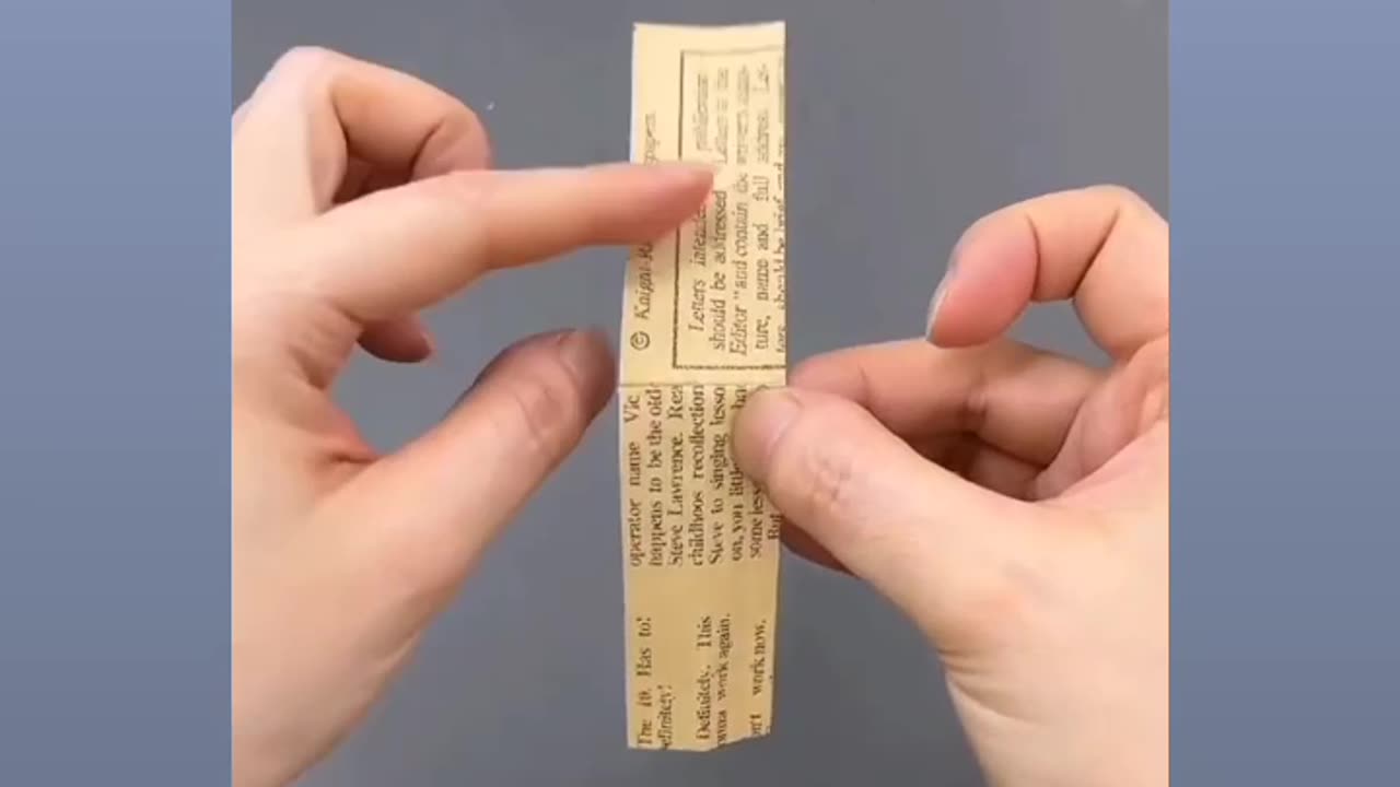 HOW TO MAKE PAPER RING