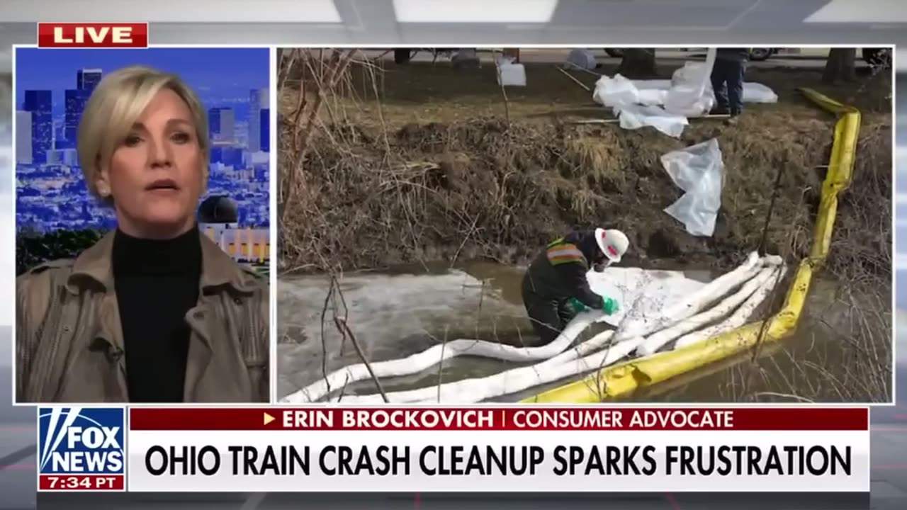 Erin Brockovich specifically mentions her concerns about BENZENE