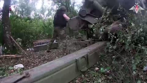 Russian Southern Military District’s artillerymen launch attacks on Ukrainian's positions