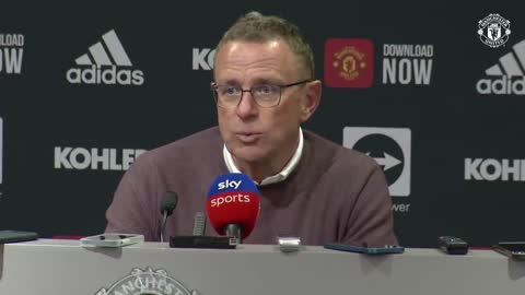 Post-Match Press Conference | Ralf Rangnick | Manchester United 1-1 Leicester