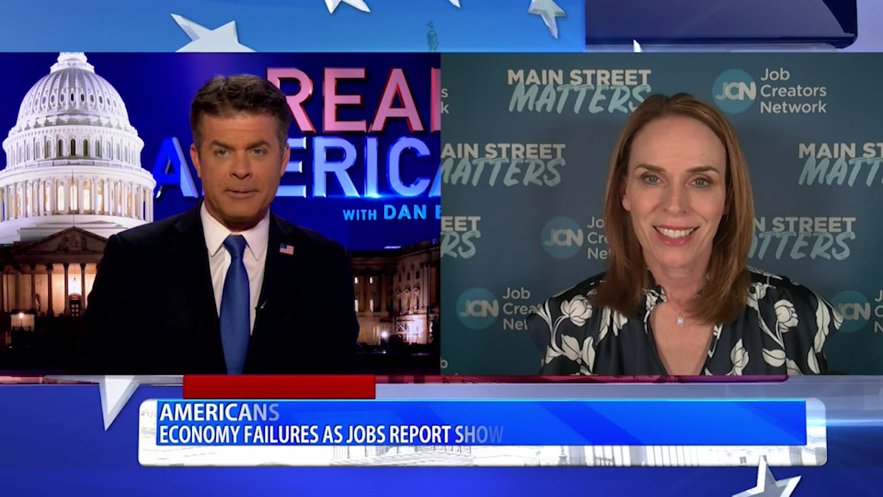 REAL AMERICA -- Dan Ball W/ Elaine Parker, Job Report Shows Only 12k Jobs Added, 11/1/24