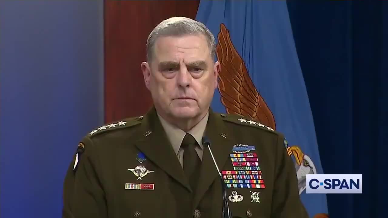 Gen. Milley: We Don't Have the Ability to Go Out and Collect People in Afghanistan.