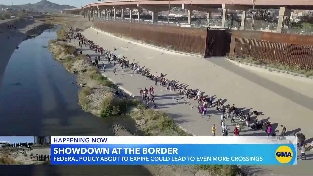 El Paso overwhelmed as migrants surge across border l GMA