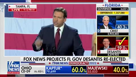 DeSantis Gives Powerful Victory Speech After Landslide Win