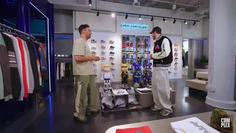 Pete Davidson Goes Sneaker Shopping With Complex