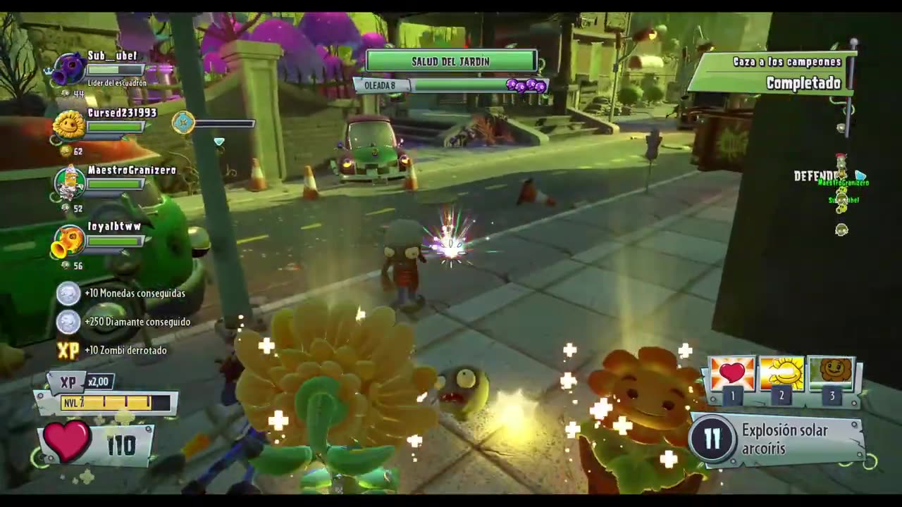 PvZ Garden Warfare 2 Operaciones de Jardin Centro Acuatico