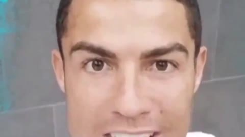 Cristiano Ronaldo's greeting